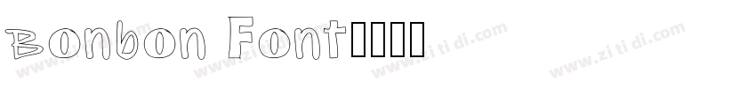 Bonbon Font字体转换